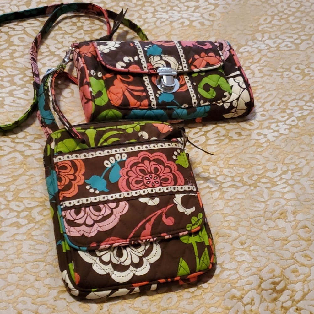 Vera Bradley Lola Clutch perfect  condition